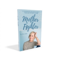Author Erin Soto celebrates the release of her new book, Mother Fighter.