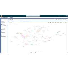 Market Map leverages the power of AI and machine learning to form a contextual understanding of a target market, identify natural market segments, and reveal the prospect accounts that most closely match an end-user’s most successful customers.