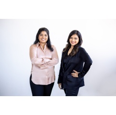 Lily AI co-founders Sowmiya Chocka Narayanan (CTO) and Purva Gupta (CEO)
