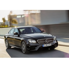 Mercedes-AMG E 43 4MATIC (W 213), Outdoor, 2016, exterior: obsidian black, interior: leather black