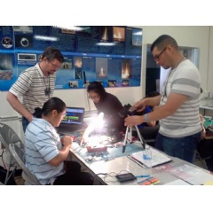 TCU team develops science payloads for spaceflight during RockOn competition at NASA’s Wallops Flight Facility, Virginia. Credits: NASA