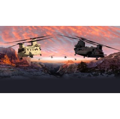 Boeing will build and test three U.S. Army CH-47F Block II Chinook helicopters as part of a modernization effort that will likely bring another two decades of work to the company’s Philadelphia site. (Boeing illustration)