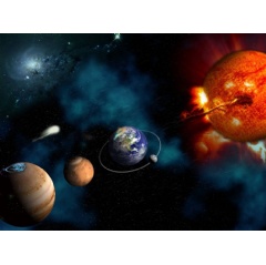 Illustration of the heliophysics system. Credits: NASA