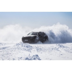 Endurance test with the new Porsche Cayenne in Canada.