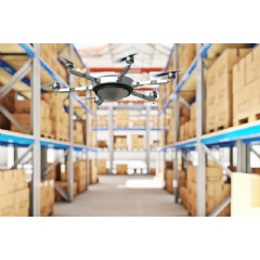 MIT researchers have developed a system that enables small, safe, aerial drones to read RFID tags in large warehouses at a distance of several meters, while identifying the tags’ locations with an average error of about 19 centimeters.