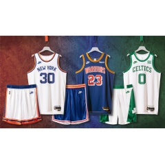 The Nike NBA Classic Edition uniforms for the 2021-22 season debut with three franchises, each taking a storied place in the evolution of the modern NBA.
