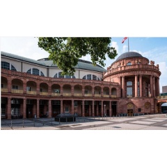 The Festhalle will stage the UEFA EURO 2024 group stage draw Messe Frankfurt / Pietro Sutera