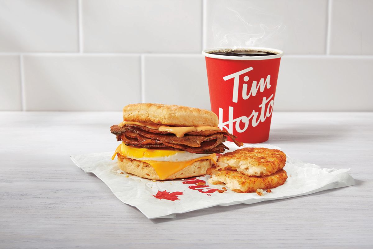 Tim Hortons upgrades breakfast sandwich, 2020-07-22