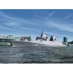 Rolls-Royce business unit Power Systems will deliver the automation solutions (in German FSAS  Fhrungssystem Automation Schiffstechnik) for the four new F126 frigates for the German Navy. (see complete caption below)
