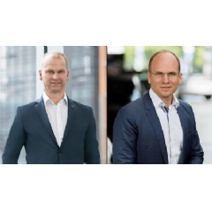 Christian Nater, new CEO of Porsche Taiwan as of 1 May 2022, Philipp von Witzendorff, new CEO of Porsche Japan on 1 July 2022 (l-r), 2022, Porsche AG