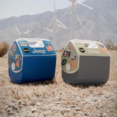 Igloo and Jeep brand embark on an adventure together with the release of two Jeep Playmate coolers.