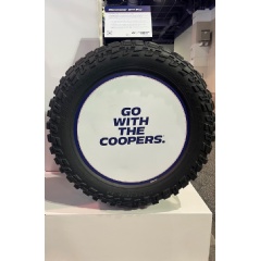 At this years SEMA Show, The Goodyear Tire & Rubber Company introduces four new sizes for its popular Cooper Discoverer STT Pro tire lineup. (See complete caption below)