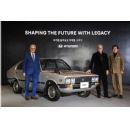 Hyundai Motor and Legendary Designer Giorgetto Giugiaro Collaborate to Rebuild Original 1974 Pony Coupe Concept