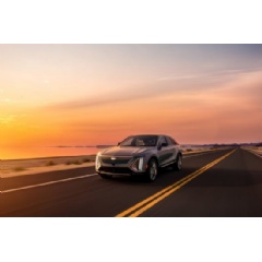 2023 Cadillac LYRIQ exterior front driver side three-quarter