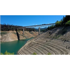 New NOAA research published in the Bulletin of the American Meteorological Society finds that the extreme heat and drought experienced by California and Nevada... (See complete caption below)