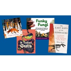 Subaru 2023 book covers full: Subaru of America and AAAS Announce Winners of 2023 Prize for Excellence in Science Books. (see complete caption below)