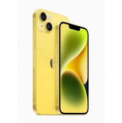 A beautiful yellow color joins the iPhone 14 and iPhone 14 Plus lineup.