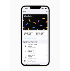 Designed with users’ financial health in mind, Apple Pay Later allows users to split purchases into four payments, spread over six weeks with no interest and no fees.