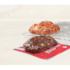 Tim Hortons National Donut Day - Walnut Crunch and Cherry Stick