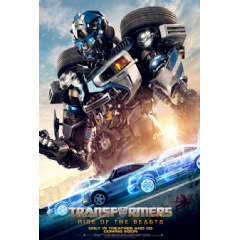 Transformers: Rise of the Beasts, film poster, 2023, Porsche AG