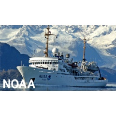 NOAA Ship Fairweather is one of the current charting and mapping vessels in the NOAA fleet. (Image credit: NOAA)
