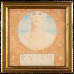 Preview LotAR
FERNAND KHNOPFF
(1858-1921)
Fore Aeternum, Futur
The Stoclet Collections
23 October 2023, 19:00 CEST
Brussels, Chaussée de Charleroi
€100,000 - €150,000