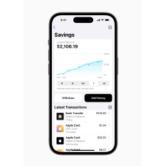 Launched in April, Apple Card’s high-yield Savings account by Goldman Sachs has seen more than $10 billion in deposits.