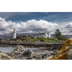 Tiny private island off Skye (Isleornsay, Scotland)