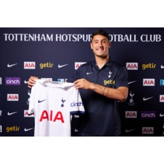 Alejo poses with his new shirt