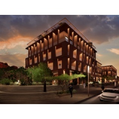 Rendering of the Autograph Collection Hotel in AlUla