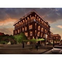 Rendering of the Autograph Collection Hotel in AlUla