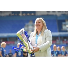 Hayes with last seasons WSL trophy