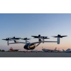 Joby recently delivered its first electric vertical take-off and landing (eVTOL) aircraft to Edwards Air Force Base as part of the company’s contract with the U.S. Air Force. Joby Aviation Image