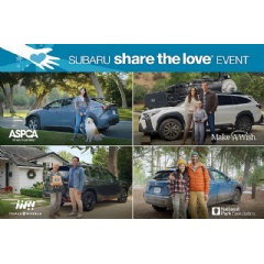 In 2023, the Subaru Share the Love® Event celebrates 16 years of giving back on behalf of customers. (see complete caption below)