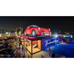 Icons of Porsche, Porsche Golf Circle, Dubai, 2023, Porsche AG
911 Turbo: Fuel consumption* combined (WLTP) 12.3 – 12.0 l/100 km, CO₂ emissions* combined (WLTP) 279 – 271 g/km
