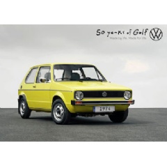 An anniversary that is close to the heart of the Volkswagen brand: 50 years of Golf.