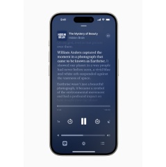 Today Apple introduces transcripts for Apple Podcasts, offering users greater accessibility and easier navigation.