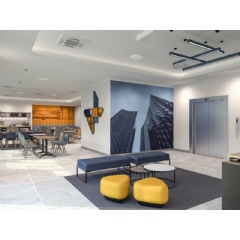 Prototype of a Four Points Express by Sheraton Reception. Photo: Marriott International