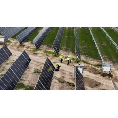 Apple will invest directly in new solar energy around the world, including a project in Spain (shown here) with international solar development platform ib vogt.