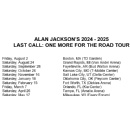 Alan Jackson Announces a Return to Touring.