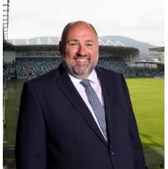 Irish Football Association president Conrad Kirkwood