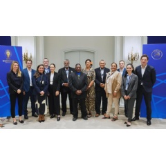 Participants at the UEFA and OFC seminar, held in Düsseldorf in June 2024 Pau Barrena – UEFA/UEFA via Getty Images