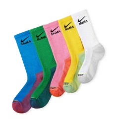 MoMA Nike Everyday Sock. Nike and MoMA Design Store are announcing a series of limited-edition and co-branded product releases beginning with the MoMA Nike Everyday Sock.
