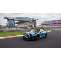 Taycan Turbo GT with Weissach Package, Shanghai, China, 2024, Porsche AG. Taycan Turbo GT with Weissach package: Electric power consumption* combined (WLTP) 21.3 – 20.6 kWh/100 km, CO₂ emissions* combined (WLTP) 0 g/km, CO₂ class A.