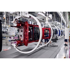 BMW Group Plant Regensburg: Production of the fully electric BMW iX2 (10/2024)