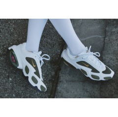 Nike x Veneda Carter Air Max Muse. The first colorway of the Nike x Veneda Carter Air Max Muse is pictured in a campaign image shot in Carter’s family’s hometown of Warsaw, Poland.