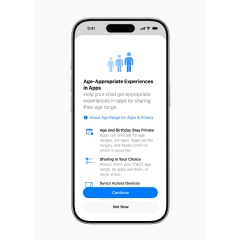 Apple is offering more ways to help parents ensure their kids and teens have age-appropriate experiences from the moment they set up their device, with new tools that build on the parental controls already available in Screen Time and on the App Stor