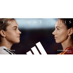 adidas and UEFA Womens EUROS Celebrate You Got This Campaign - Alessia Russo & Aitana Bonmat