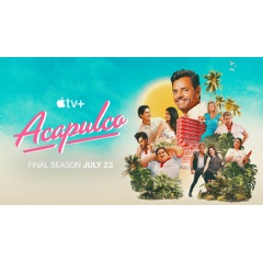 The final chapter of hit comedy Acapulco will debut on Apple TV+ on Wednesday, July 23, 2025.