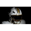 Saints reveal new alternate white helmet for 2025 season
